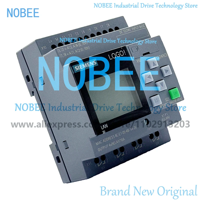 SIEMENS PLC LOGO 8.4 Logikmodul, 6ED1052-1MD08-0BA2 6ED1052-1CC08-0BA2 6ED1052-1FB08-0BA2 6ED10521HB080BA2 6ED10521MD080BA2