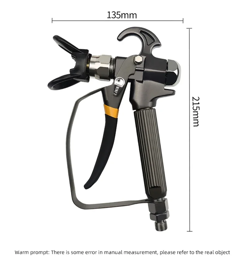 Imagem -06 - Pistola de Pulverização de Pintura Airless o Preta 517 Protetor de Bico de Pulverizador de Bomba Wagner Máquina de Pulverização Airless de Alta Pressã