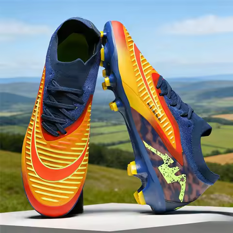 Men Football Boots Society Soccer Shoes TF/FG High Quality Outdoor Women Original Cleats Turf Football Shoes Resistant Sneakers