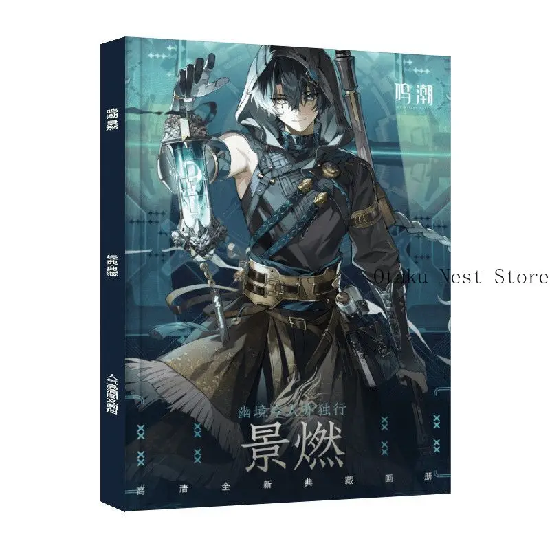 Wuthering Waves Jingran  Collected Album Collection Badge Photo Frame Photo Card HD Poster  Anime Cosplay Halloween