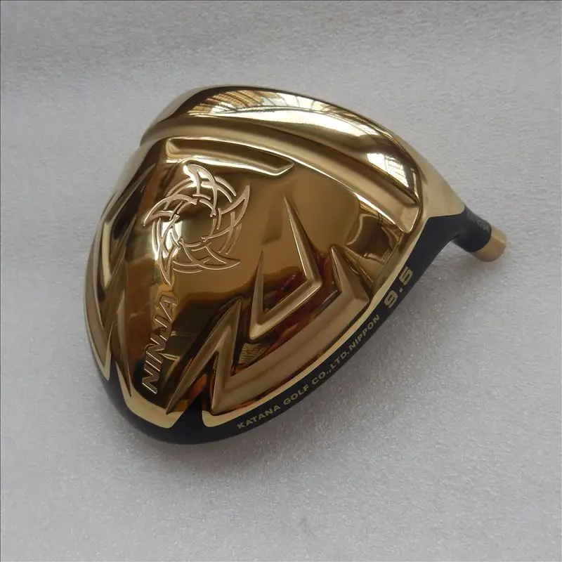 

FUJISTAR GOLF KATANA Hi COR titanium golf driver head Gold colour 485cc size