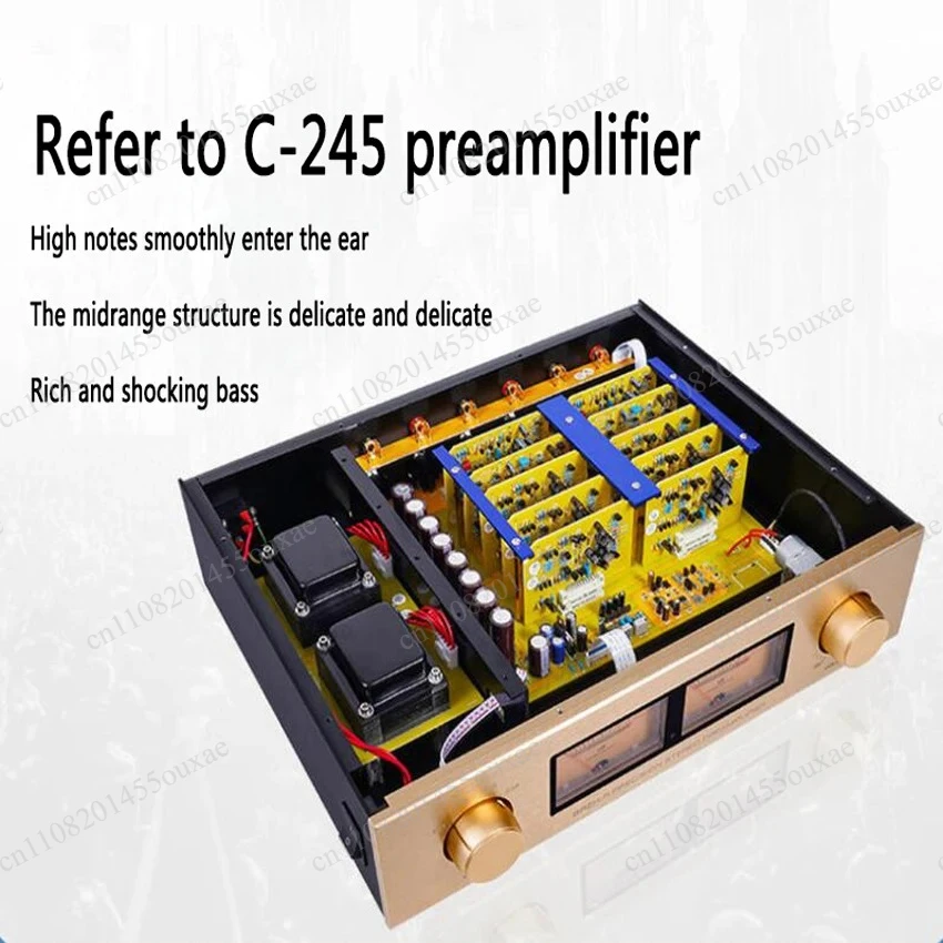 Reference C-245 Circuit Full Balanced Remote Control Preamplifier HiFi High End Preamplifier RCA×2 XLR×2 110V 220V