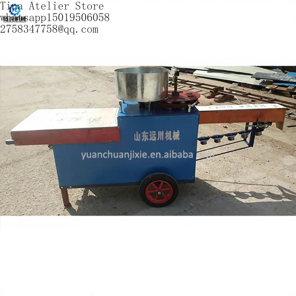 Vegetable Seedling Cup & Potted Bowl Nutrient Soil Filling Machine with Motor High Productivity