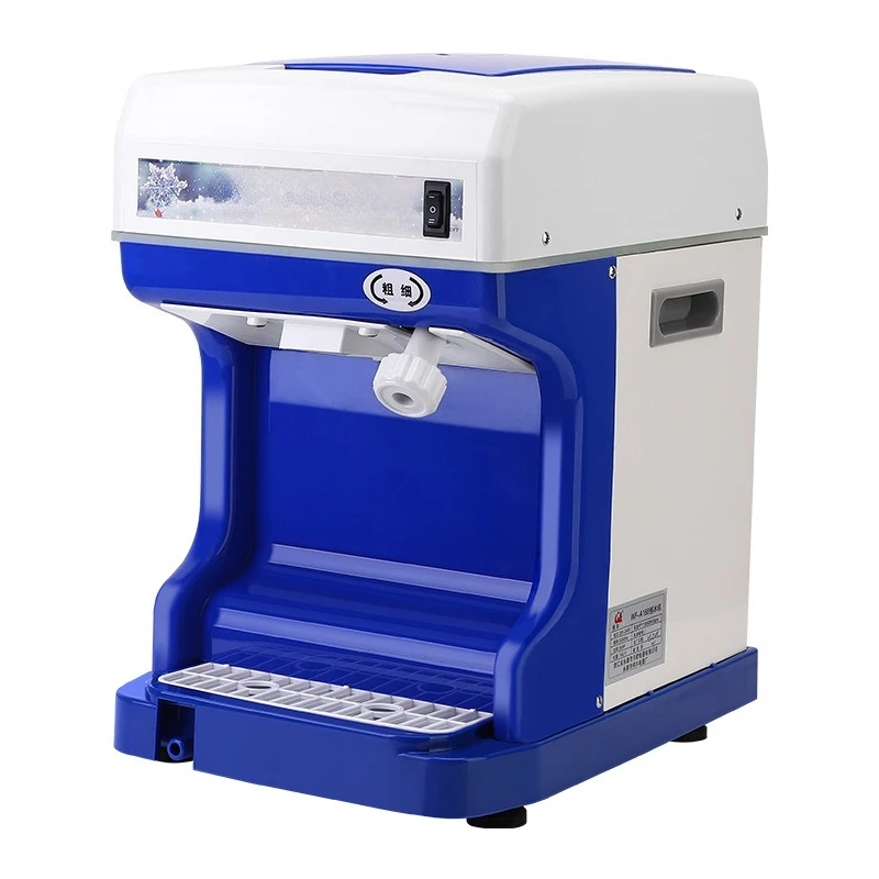 Commercial Electric Shaved Ice Machine Snow Cone Maker Ice Crusher Equipment For Bar Drink Shop Beverage Business Use