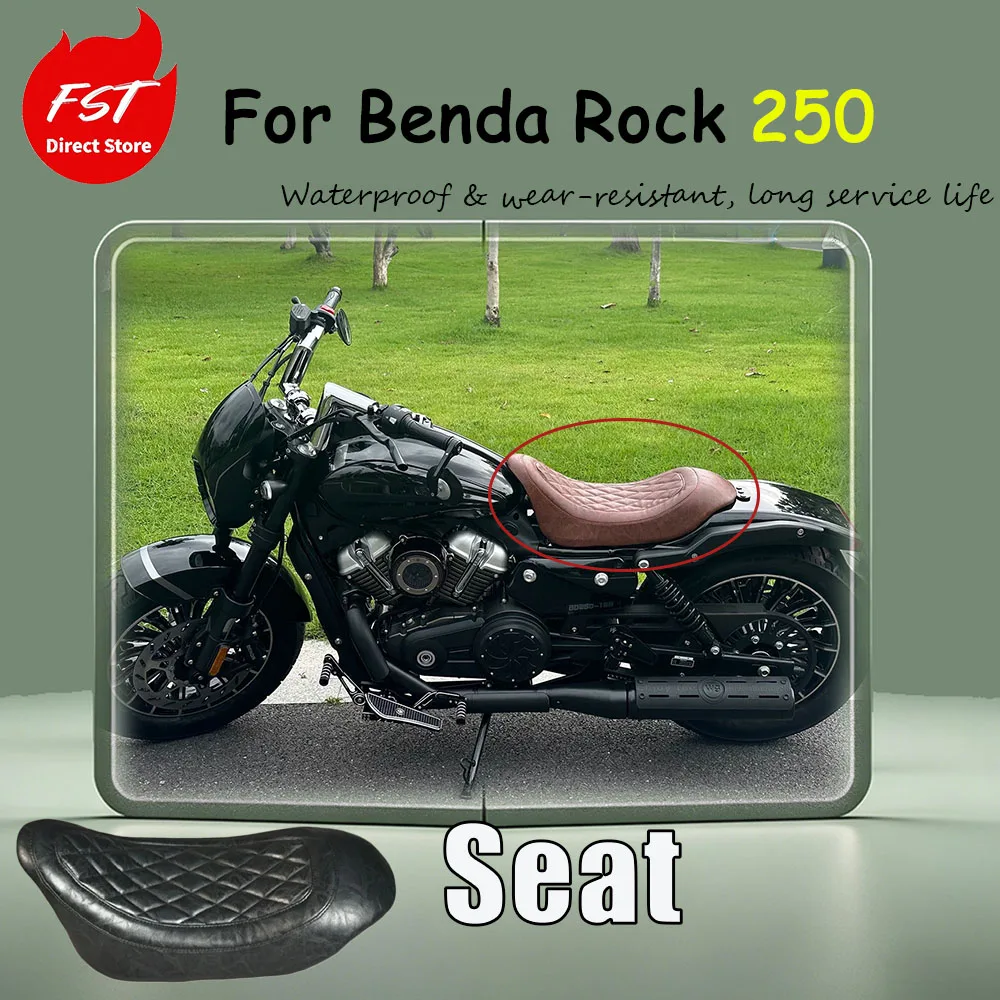 For Benda Rock 250, the accessory seat cushion can be installed without damaging the original vehicle mold.