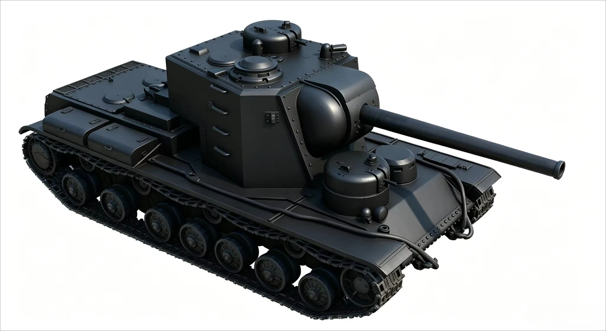 Model Kit Tank - SSMODEL 1/72、1/100、1/144、1/200スケール対応 KV-5 ソ連実験型超重戦車 レジンモデルキット TSS0144