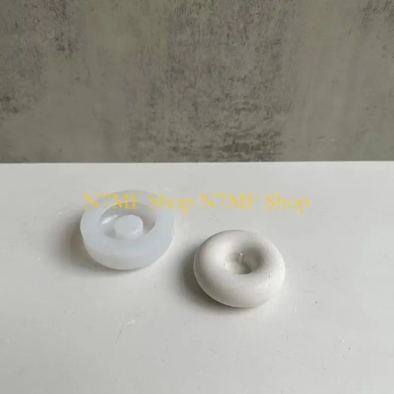 N7MF Donut Candlestick Mould Color حامل مركز