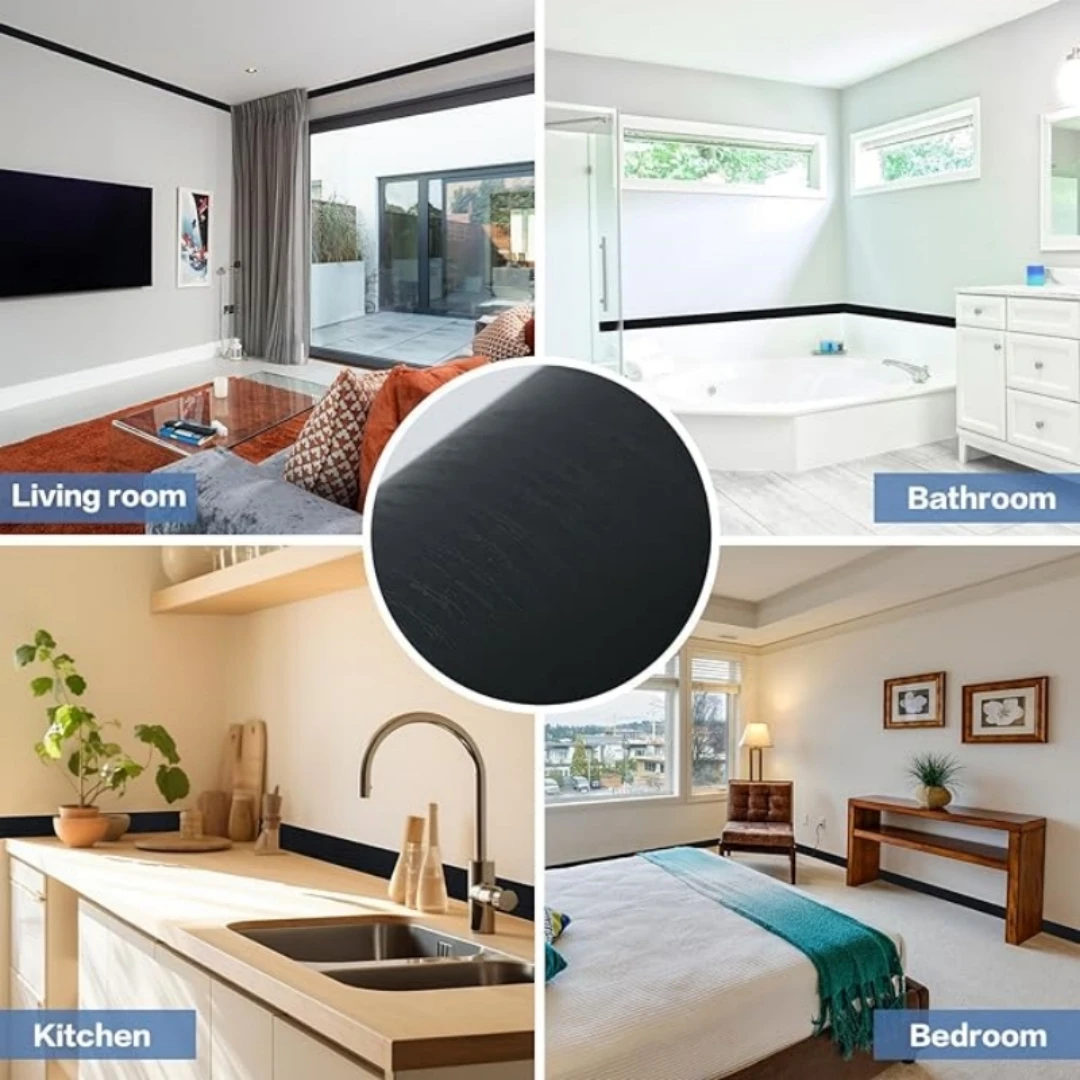 ورق حائط ذاتي اللصق ، ديكور منزلي ، ملصق بلاط أرضية لغرفة المعيشة على حافة النافذة ، ورق حائط زاوية مقاوم للماء ، 5 م × 10.