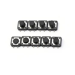 20PCS/lot 12x12mm  SMD 4Pin Panel PCB Momentary Tactile Tact Mini Push Button Switch 12×12×4.3/5/6/7/8/12MM 12*12*4.3MM 5MM 6MM