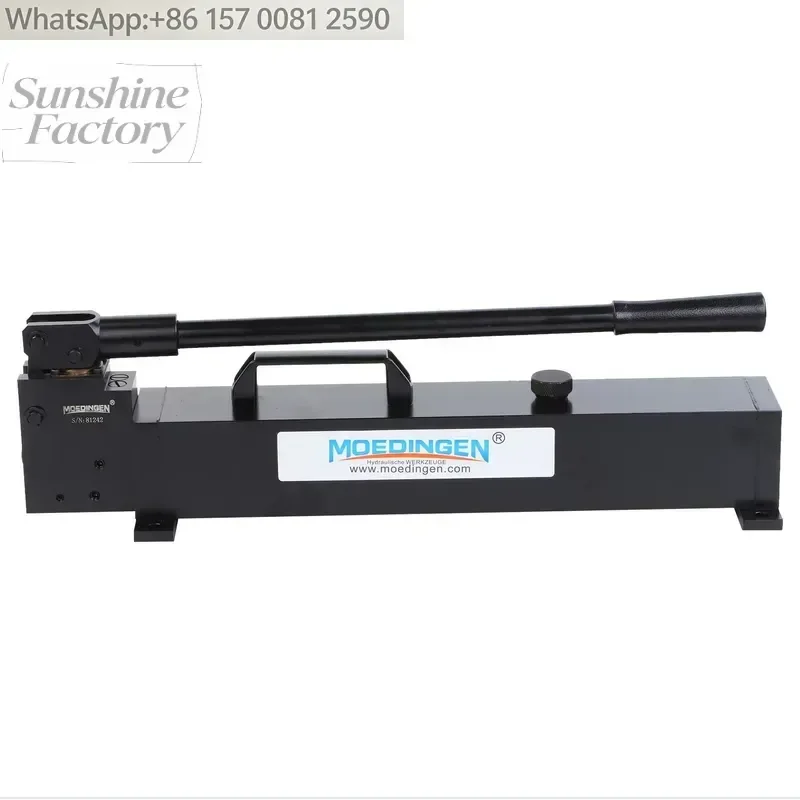 16P160 1600Bar CE ISO High Pressure Portable Hydraulic Cylinder Jack Hand Piston Pump Manual Operated