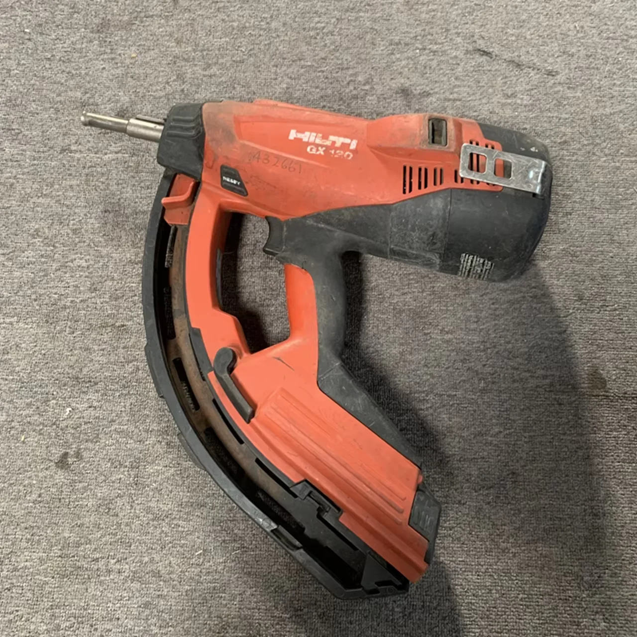 

Газовый гвоздезабиватель Hilti GX 120 для бетона, без газа, только корпус, б/у, проверен.