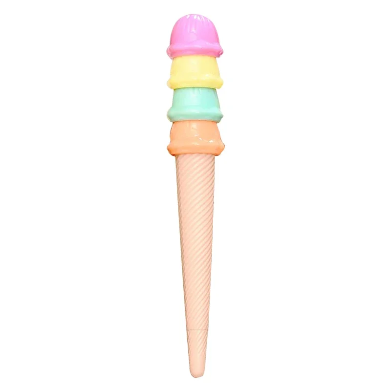 

36 шт./лот, Лидер продаж! Новая гелевая ручка Sweet Ice Cream с подвеской 0,5 мм, черная модная стильная ручка B