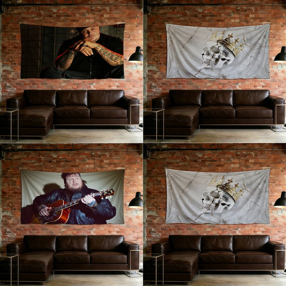 Rapper J-Jelly Roll flag For Room Dorm Camping Picnic Art Style Garage Bar wall Decoration Banner