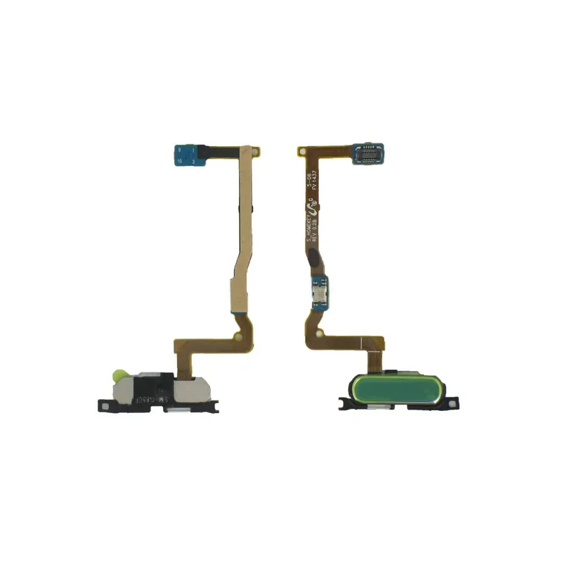 Home key button flex cable for Samsung Galaxy Alpha SM-G850F g850a white/black/gold/gray/blue color return functions