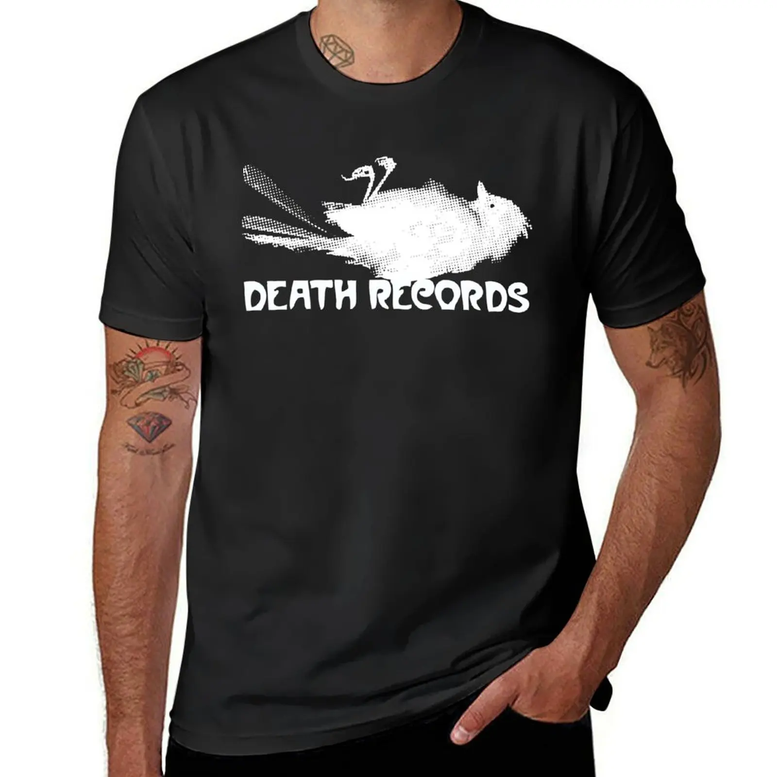 

Death Records Label Classic T-Shirt oversizeds for a boy clothes for men