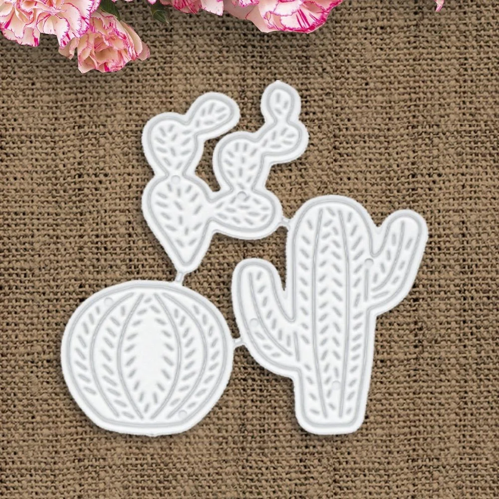 Crazyclown Cactus Metal Cutting Dies for Scrapbook Cutting Die Paper Cards Embossed Decorative Craft