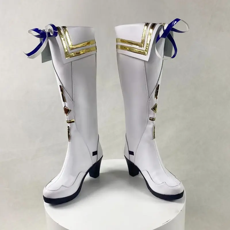 Anime Comic women coser Phoebe Cosplay shoes Wuthering Cos  Shoes for Comic Con boots Costume