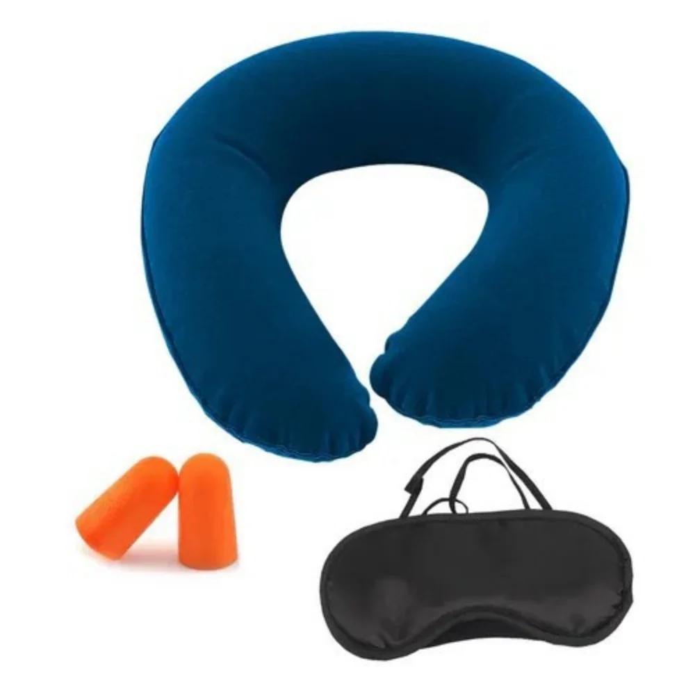 Travel Kit Cushion Inflatable Mask Protector Rest