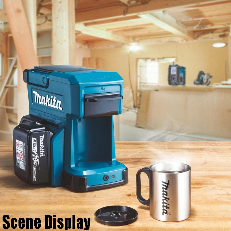 Imagem -06 - Makita-stainless Steel Double Deck Anti Scalding Caneca de Café Copo de Isolamento Térmico Duplo Scalding 240ml Capacidade Kf000020
