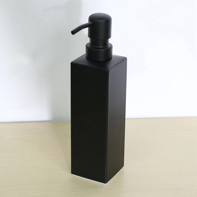 3X New Stainless Steel Handmade Black Liquid Soap Dispenser Bathroom Accessories Kitchen Hardware Convenient Modern