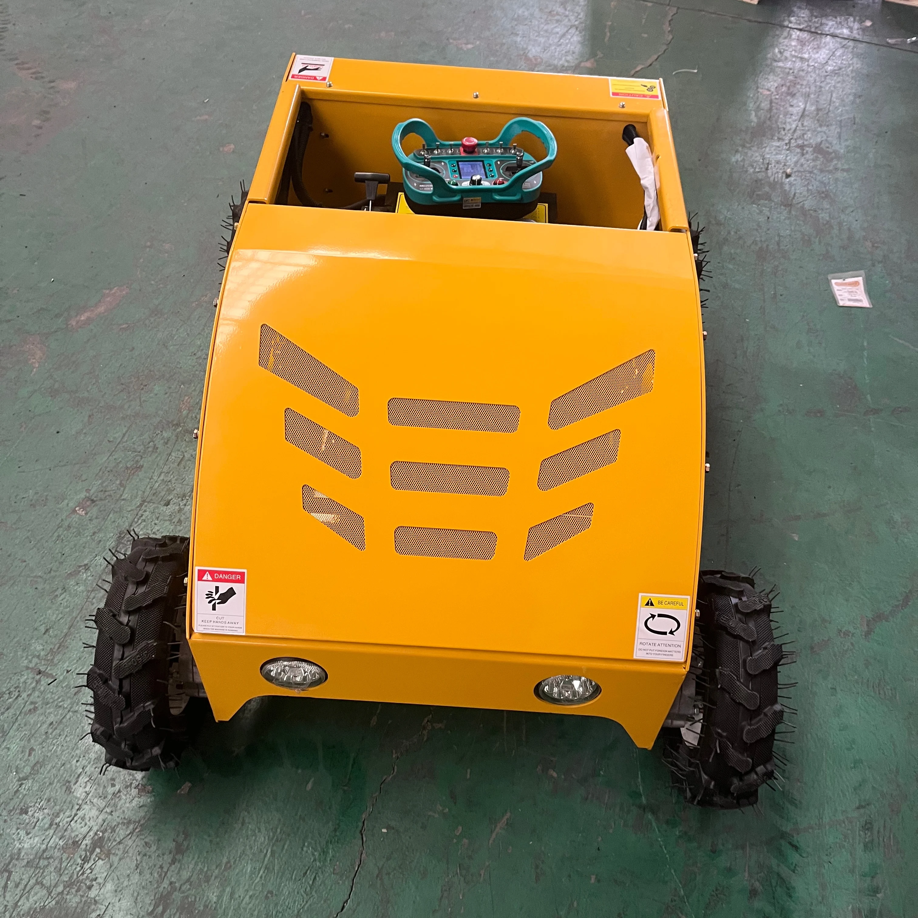 Factory Direct 550mm Wheeled 4-Stroke  Engine 4WD 4x4 RC Mower Self Propelled Orchard Farm CE EPA DIY 196cc/224cc