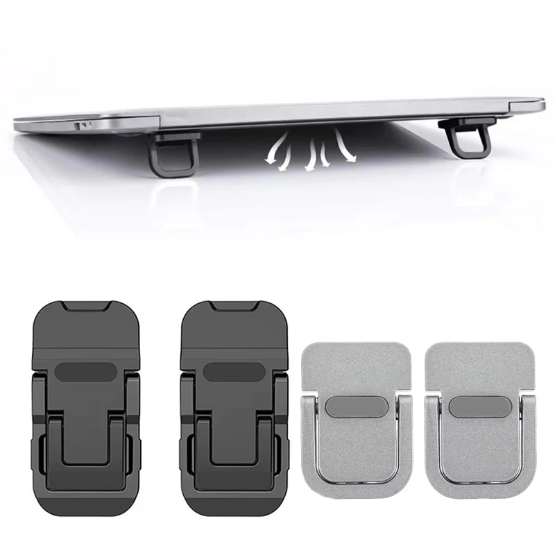 Portable Laptops Stand Computer Keyboard Holder Foldable Mini Size Computer Holder Adjustable Riser Cooling Bracket For Macbook