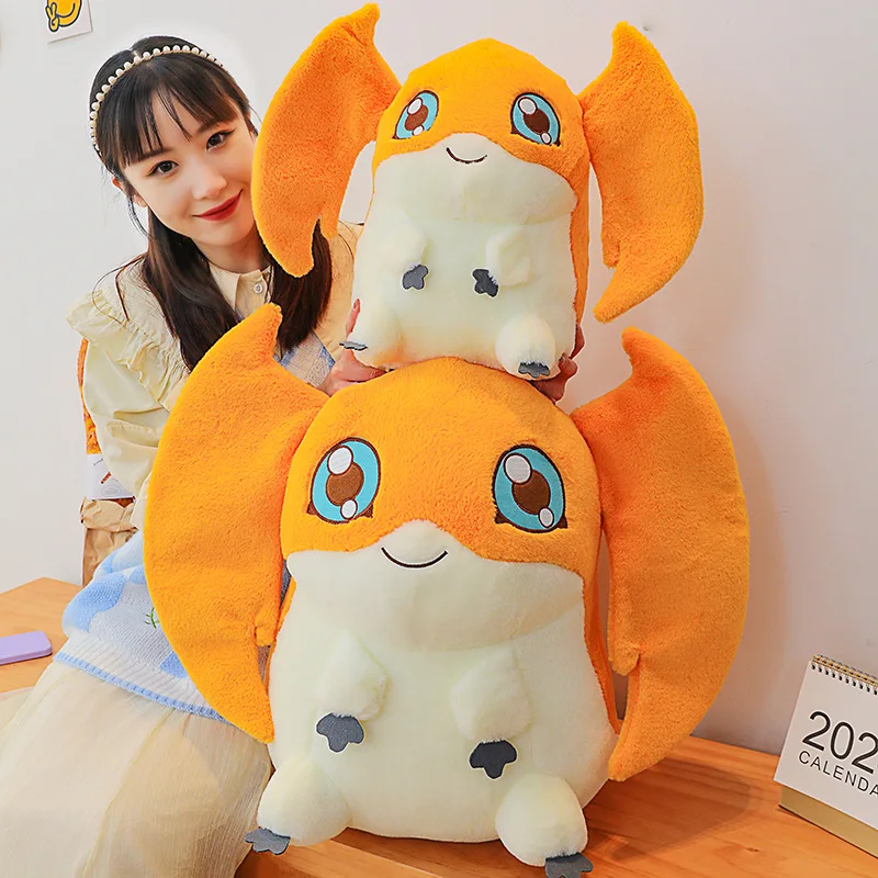 Patamon Doll Plush Toy Cross Building Exclusive Pillow Cartoon Cute Gift Dilua Ancient Beast Puppet Plush Doll Birthday Gift