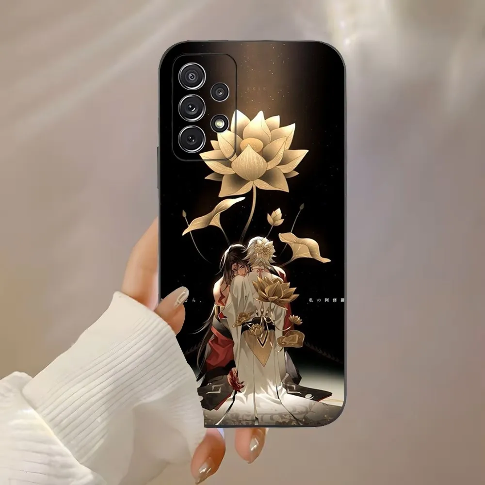 Game O-Onmyoji Phone Case For Samsung Galaxy A91,A80,A73,A72 ,A71,A53A52,A32 ,A31A22,A21s,A20,Black Cover