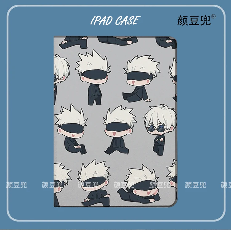 

Gojo Satoru Anime Jujutsu Kaisen Case For iPad 10.2 7th 8th 10th Air 4 5 Mini 5 6 Case Luxury Silicone For iPad Air 4 iPad Pro11