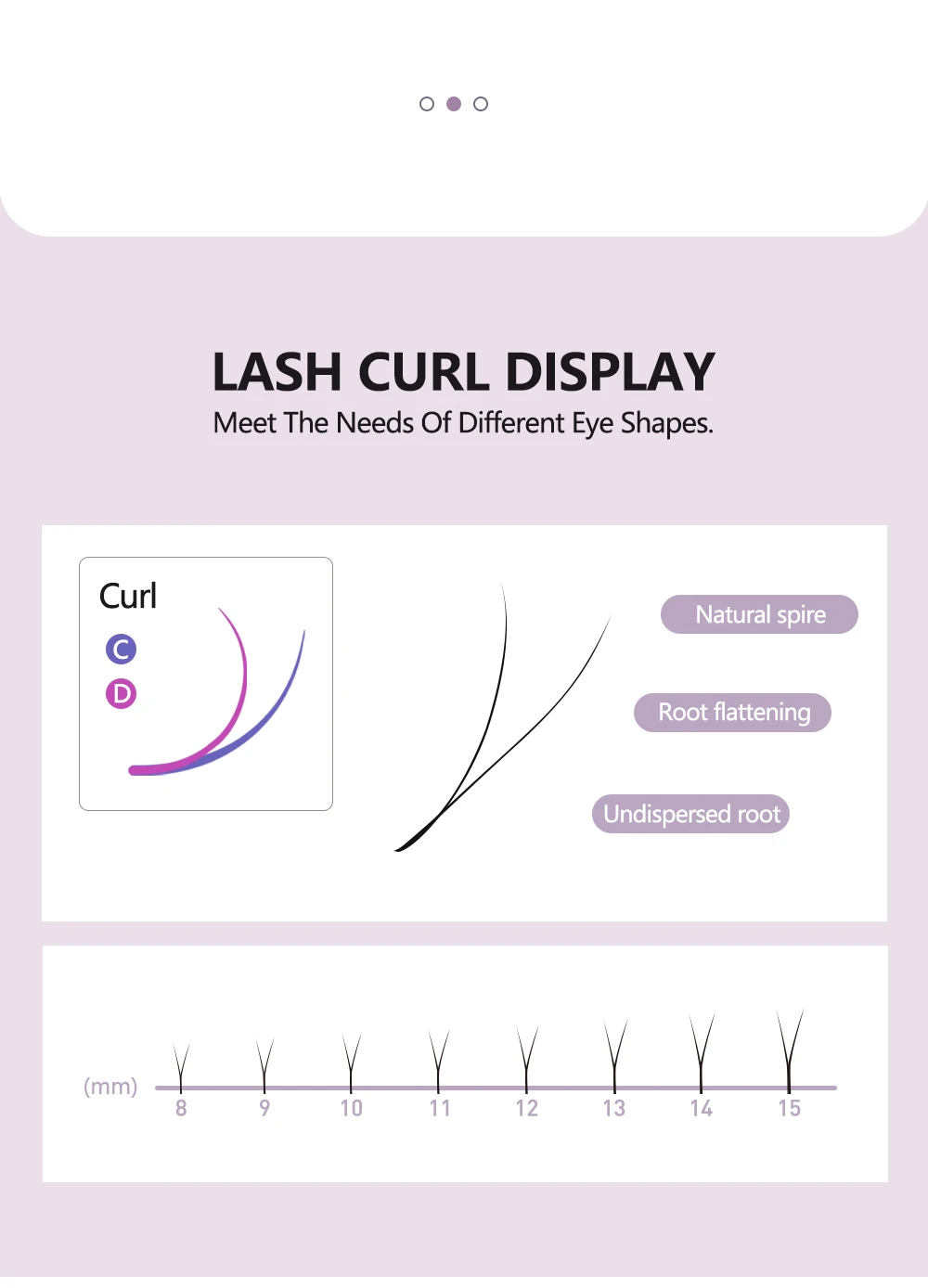 SAKURAHANA 2D YY Wimpern Doppelspitzen Vorgefertigte Volumenfächer Y-Form Künstliche Wimpern Leichte Wimpernverlängerungen Einzelspitzen 2D Y – Detail 4