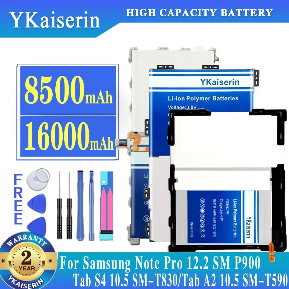 

Аккумулятор T9500E для Samsung Galaxy Note Pro 12,2 SM-P900 P901 P905 T9500C T9500U Tab S4 A2 10,5 SM-T830 T830 SM-T590 T595