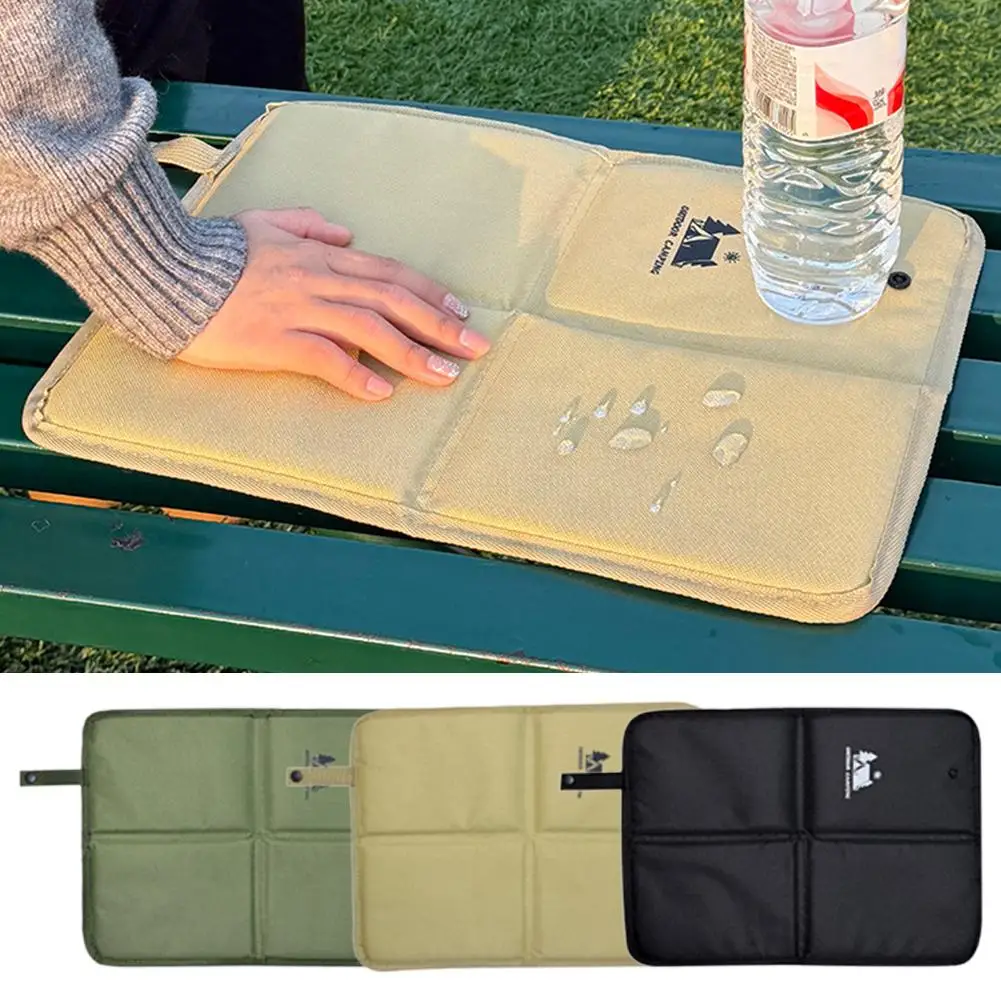 Wasserdichte Faltbare Picknickmatte - Oxford-Stoff Sitzkissen, Rutschfest & Feuchtigkeitsabweisend Outdoor-Sitzunterlage für Wandern, Strand, Camping