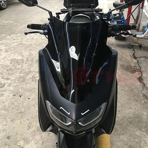 YAMAHA NMAX155 20-23 NMAX 125 2020 2021 2023 오토바이 액세서리, 스포츠 윈드 디플렉터 윈드 실드