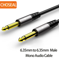 CHOSEAL 6.35mm Mono Jack 1/4\