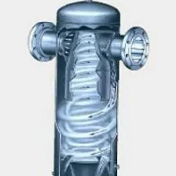 Energy Efficient Steam Steam Water Separator Boiler Stainless Steel Gas Liquid Separator Compressed Air Cyclone Separator
