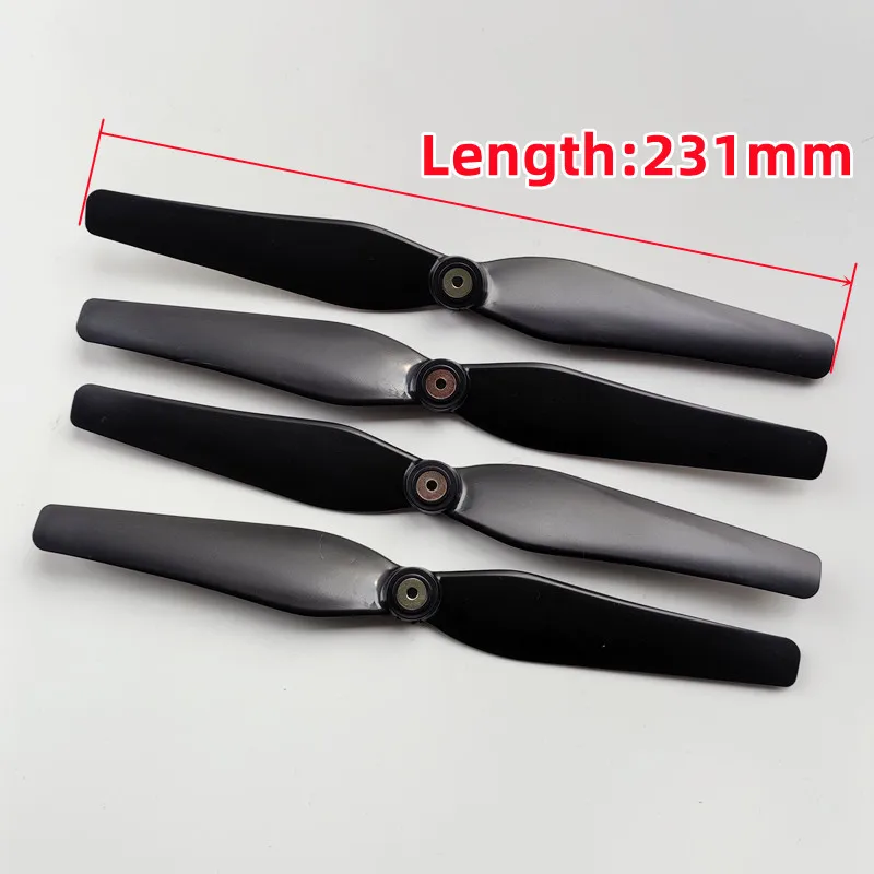 SJ/RC SJRC S70 S70W RC Quadcopter Spare Parts CW CCW Main Blades Propellers Props Fans 231mm Length  4pcs/set