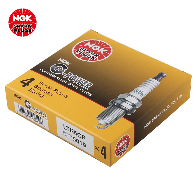 NGK Platinum Spark Plug LTR5GP 5019 is suitable for the new Mazda 6 Raywing B70 Regal Lacrosse Malibu（4PCS)