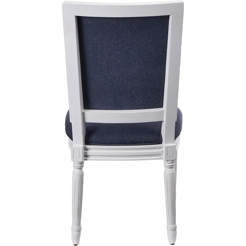 Home Collection Buchanan French Brasserie Linen Side Chair