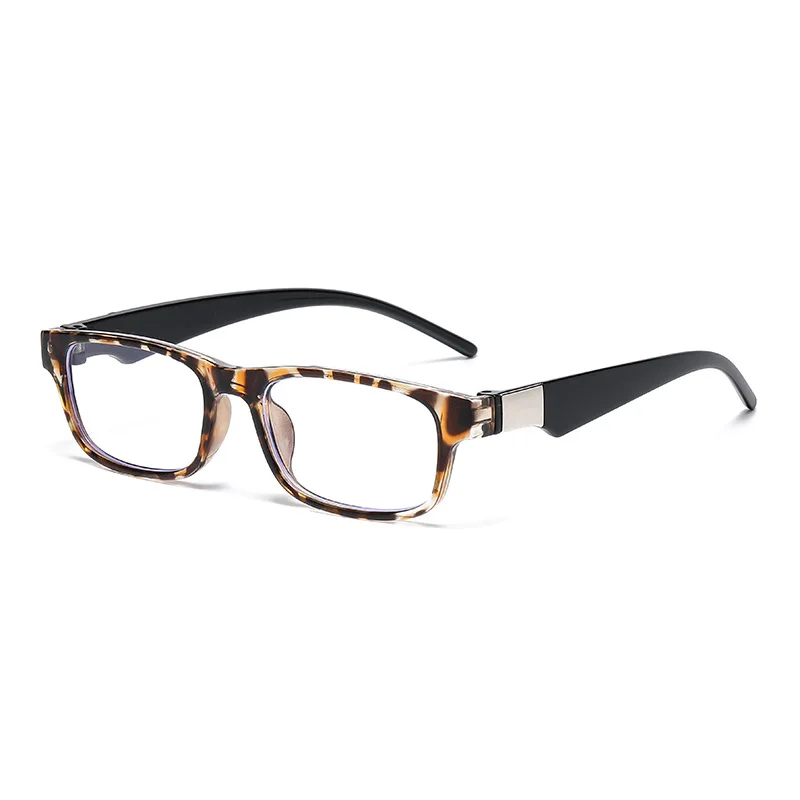 Square Small Frame Style Reading Glasses for Men and Women, Middle-Aged and Elderly Business Style, Daily Decorative Glasses