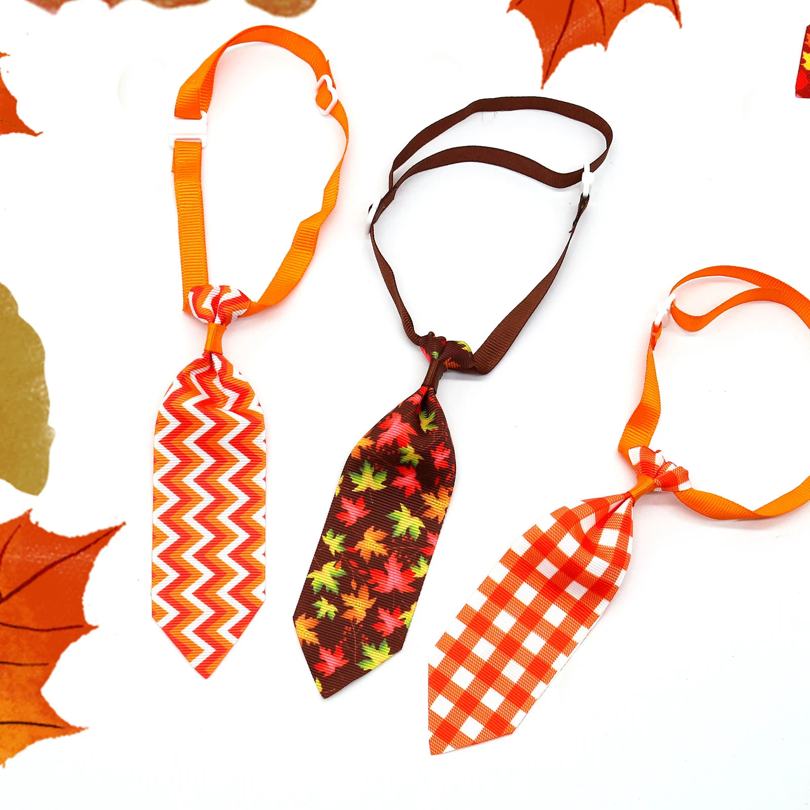 20/40PCS Fall Pet Dog Bow Tie  - đánh giá và giá Pet Supplies In Bulk
