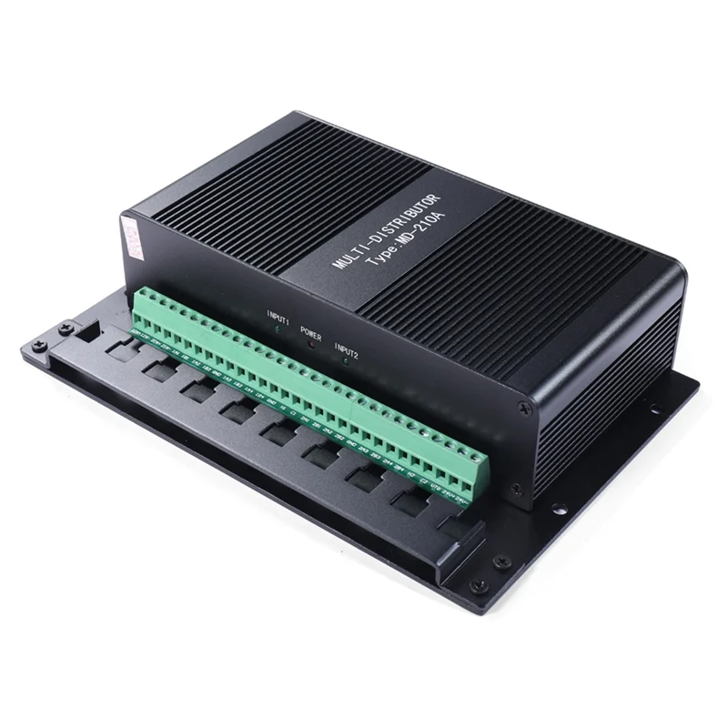ABZW MD-210A NMEA Multiplexer RS422-8 Channel, RS232-2 Channel Marine Signal Distributor Output- NMEA Marine Signal Splitter