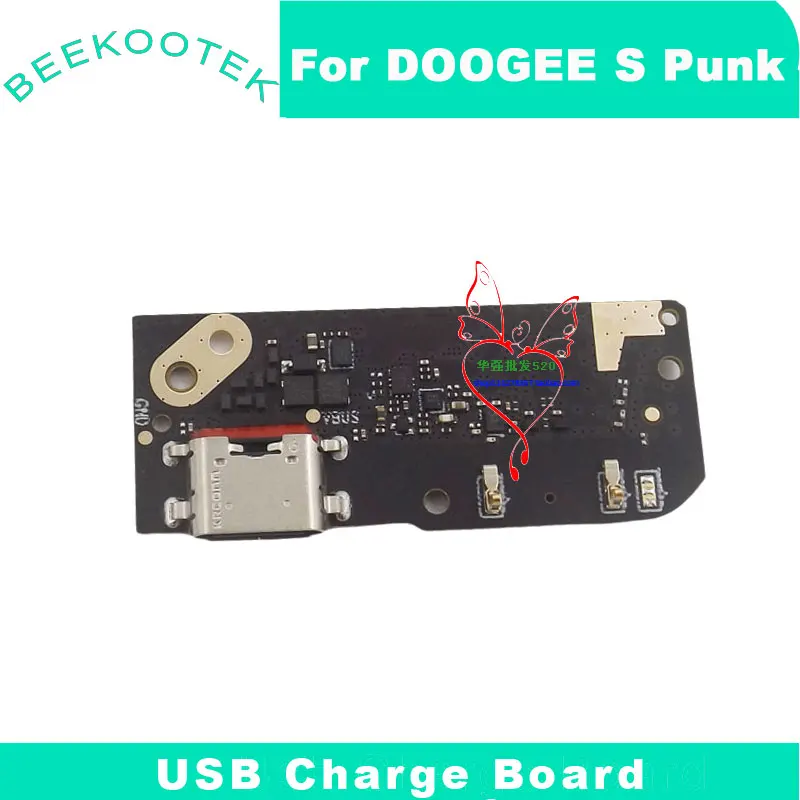 ใหม่ Original DOOGEE S PUNK USB ฐานแท่นชาร์จพอร์ตพร้อมไมโครโฟนอุปกรณ์เสริมสําหรับ DOOGEE S Punk โทรศัพท์สมาร์ท