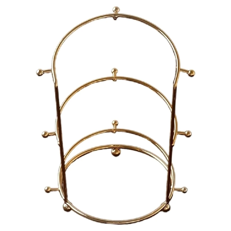 Wedding Support Stand Bridal Headband Display Rack Princess Metal Jewelry Rack Accessory Organizer