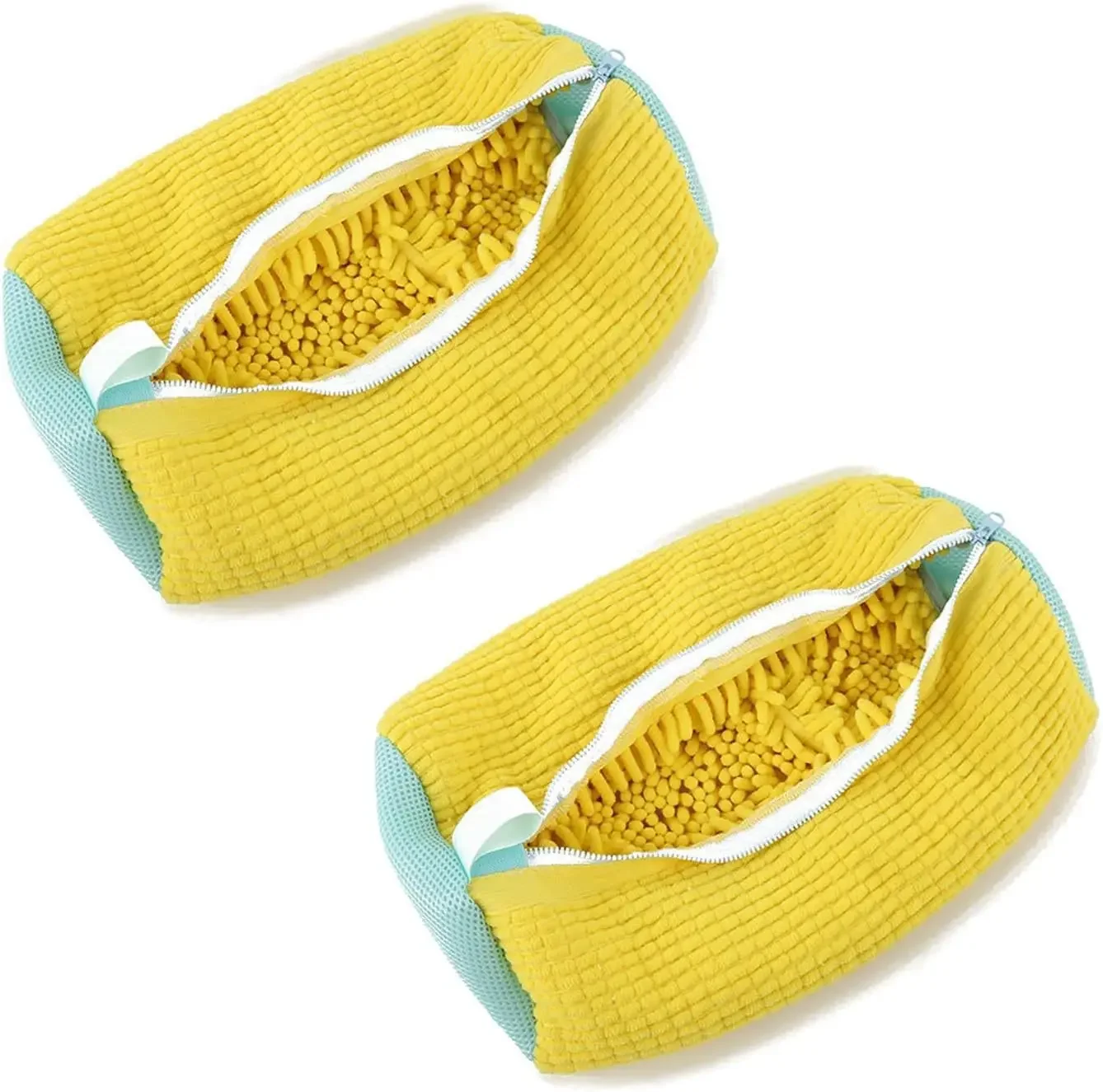 1/2 Stuks Wassen Schoenen Tas Katoen Wasserij Pluizige Vezels Gemakkelijk Verwijderen Vuil Waszakken Anti-Vervorming Schoenen kleding Organizer