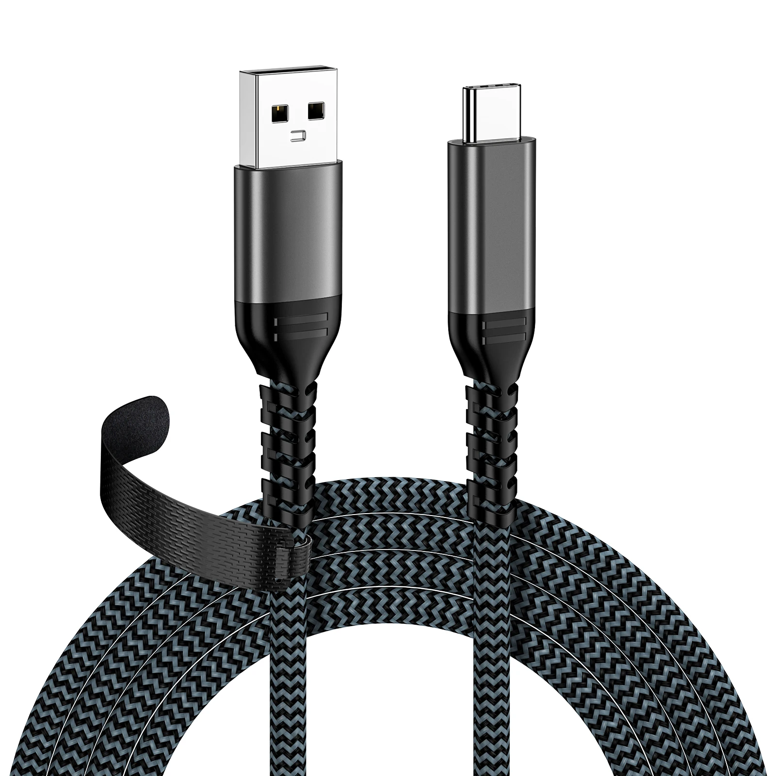 USB 3.2 Type C to A Cable 10Gbps 3A 60W QC3.0 Fast Charging Cable for iPad SSD Hard Data Transfer - view 5