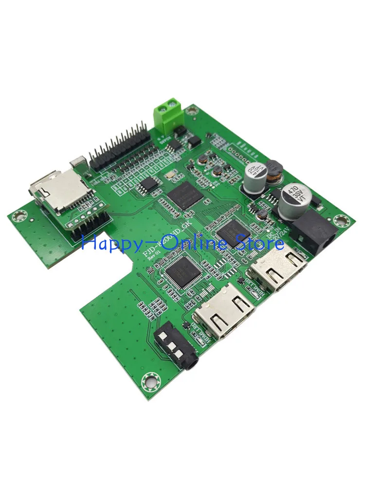 لوحة تشغيل الفيديو MP4 HD المزدوجة HDMI الناتج المنفذ التسلسلي وحدة فك ترميز اللوحة الأم #3