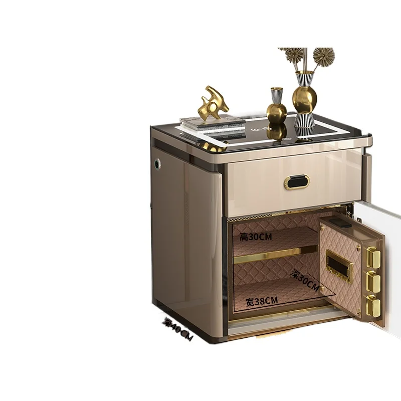 

Сейф для ящика, скрытая прикроватная тумбочка, встроенный офис, интеллектуальный сейф с защитой от кражи пароля