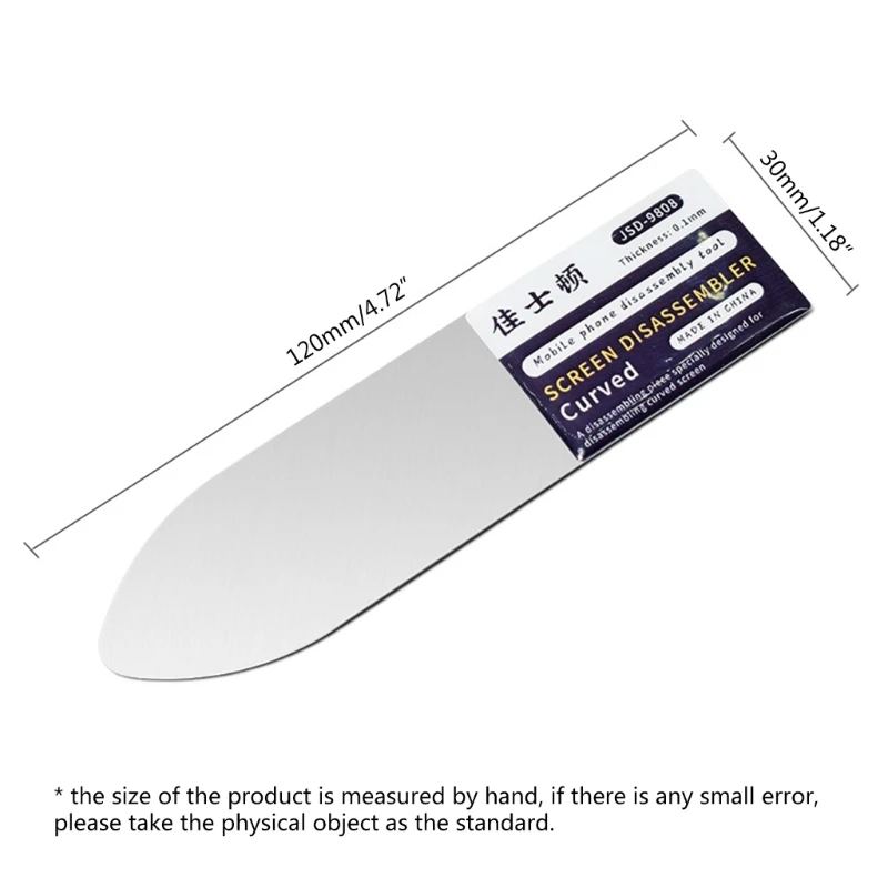 Curved LCD Screen Spudger Universal Cellphone Opening Pry Card Tools Thin Flexible Disassembling Card Opening Tool