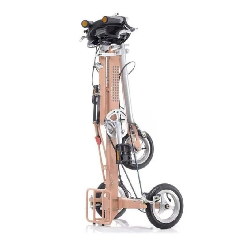

Bicycle, three-wheel folding 8-inch portable transportation fast folding