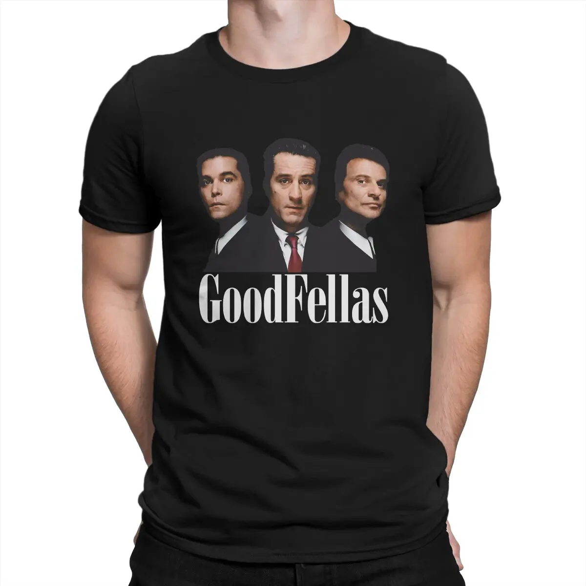 Men Good Fellas T Shirt Scarfaced 100% Cotton Tops Funny Short Sleeve O Neck Tee Shirt 4XL 5XL T-Shirt